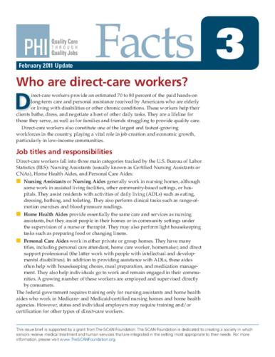 direct care job description