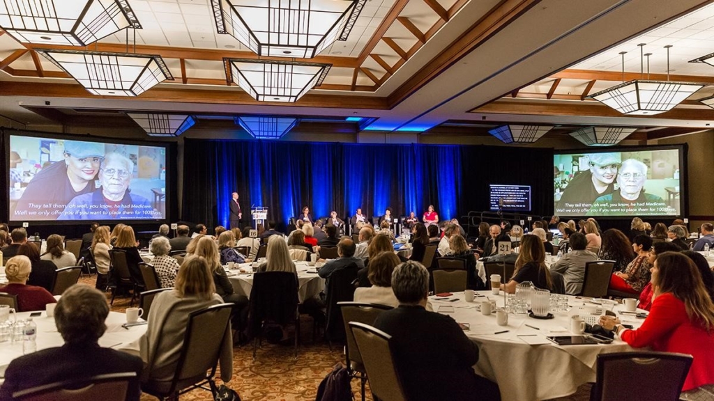 Audience at summit ballroom 