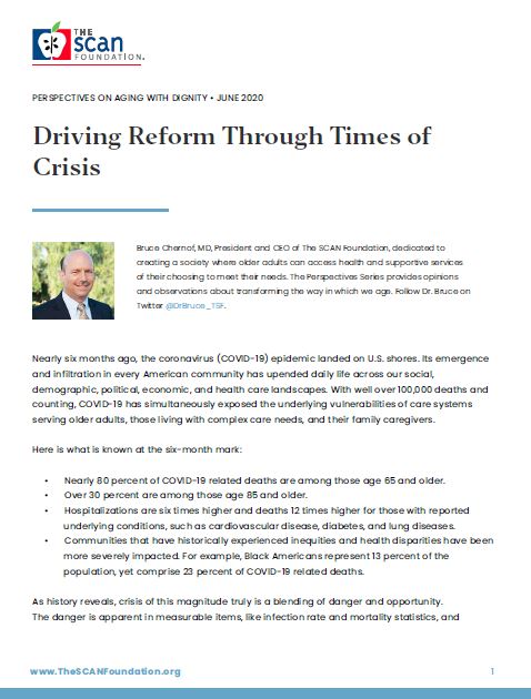 Perspectives: Driving Reform Through Times of Crisis