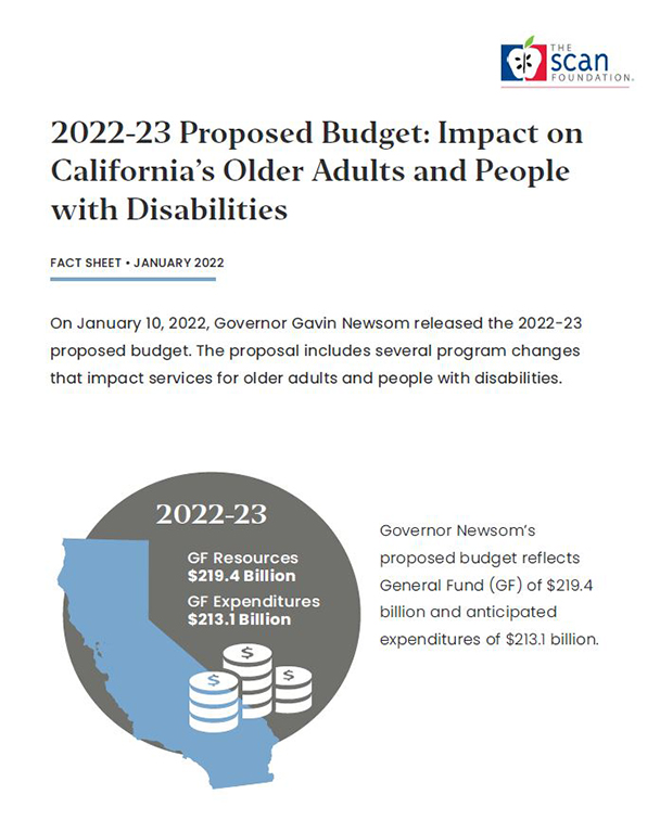 2022-23 Proposed Budget: Impact on California’s Older Adults and People with Disabilities