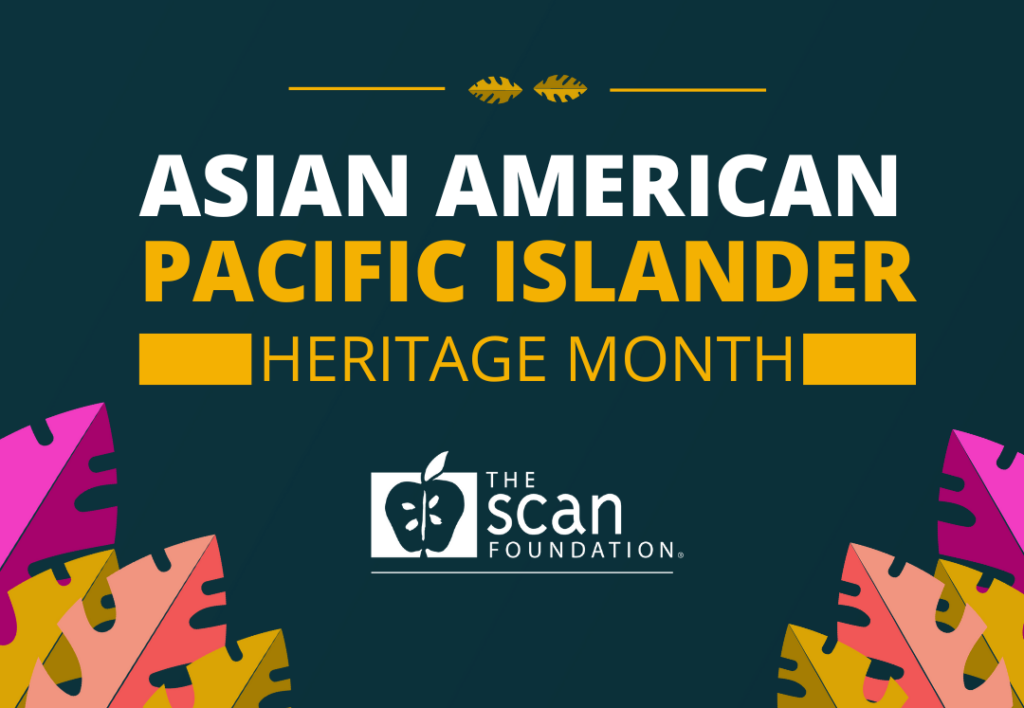 Graphic celebrating AAPI Heritage Month